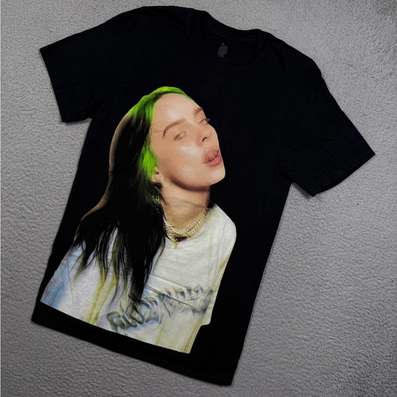 Billie Eilish Tops - Billie Eilish T-shirt‎